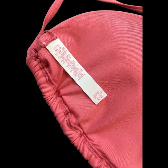 NWOT Victorias Secret Pink Mellon Triangle Bikini Top Size Large - Picture 3 of 3